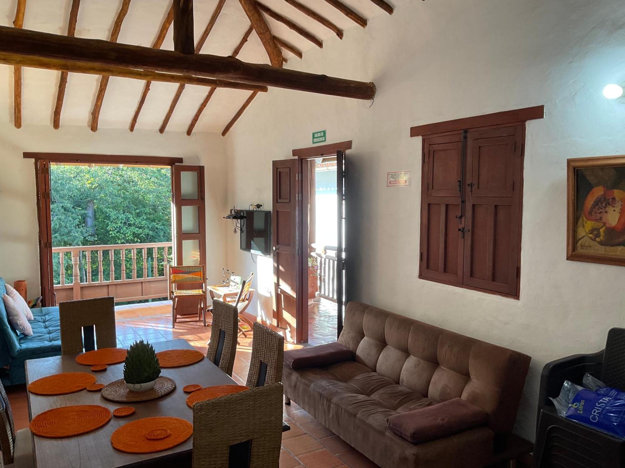 Ferienwohnung Casona El Retiro Barichara Exterior foto