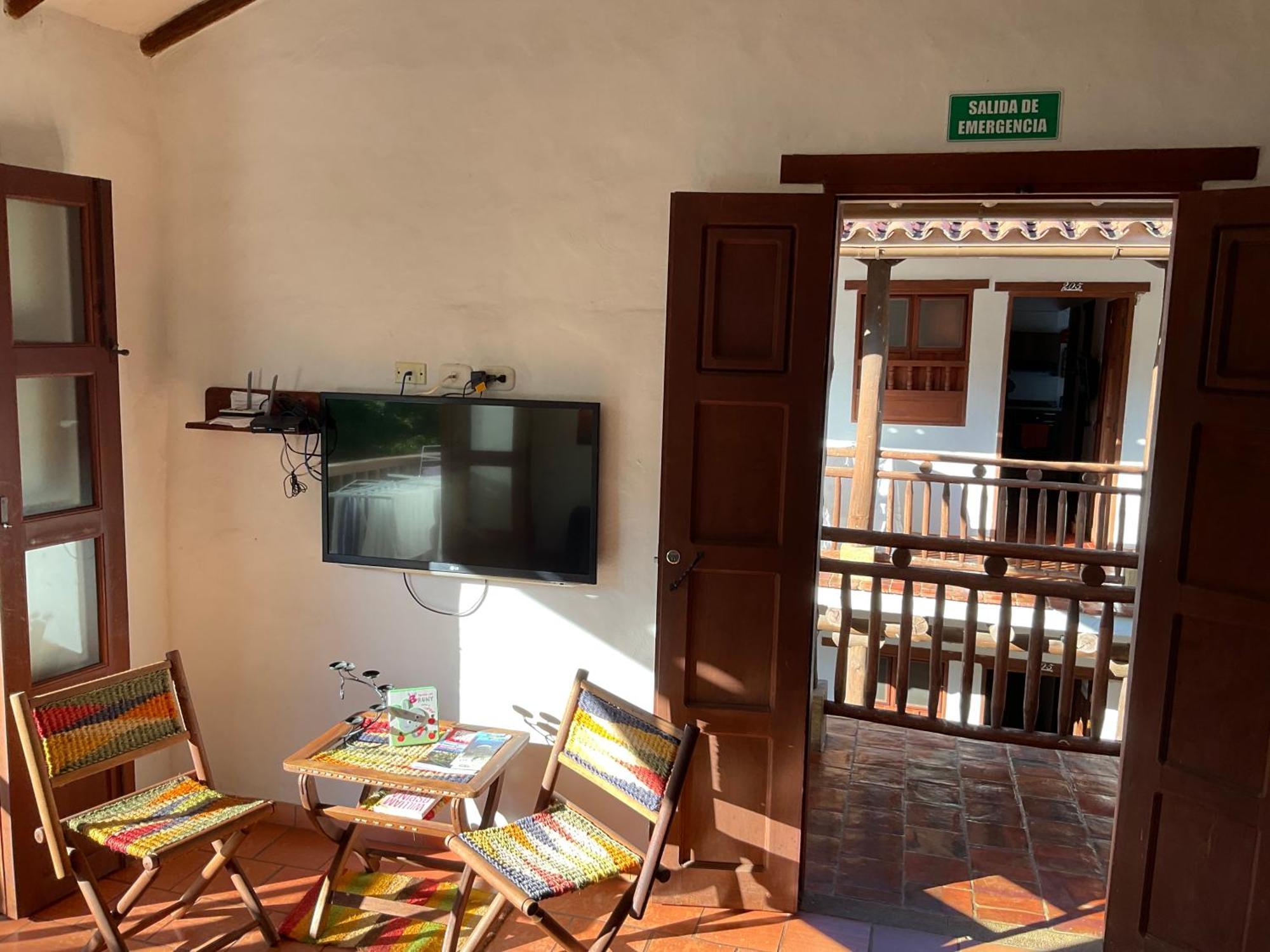Ferienwohnung Casona El Retiro Barichara Exterior foto