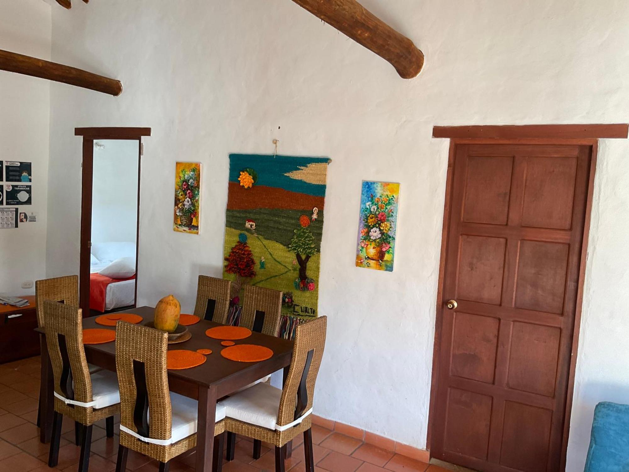 Ferienwohnung Casona El Retiro Barichara Exterior foto