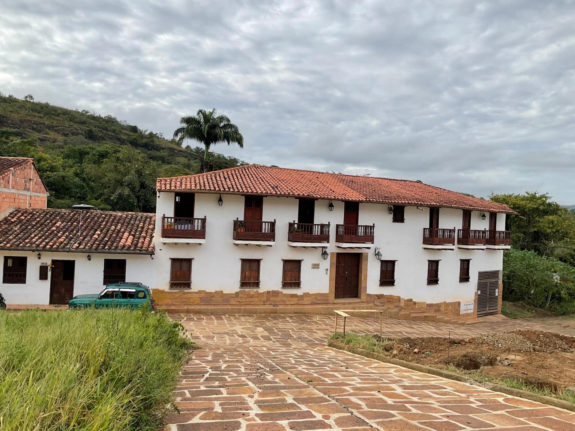 Ferienwohnung Casona El Retiro Barichara Exterior foto