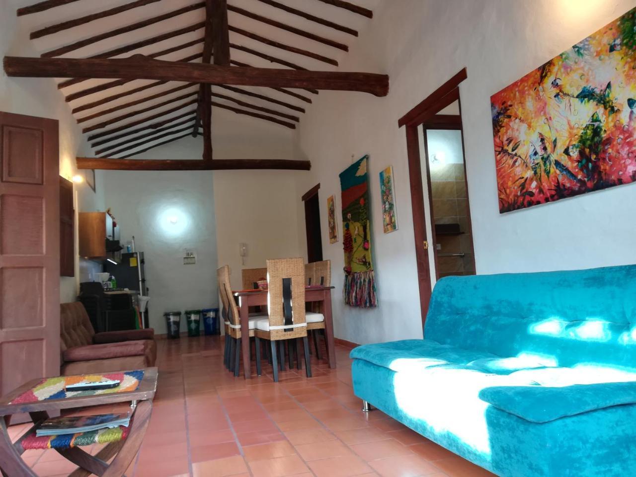 Ferienwohnung Casona El Retiro Barichara Exterior foto