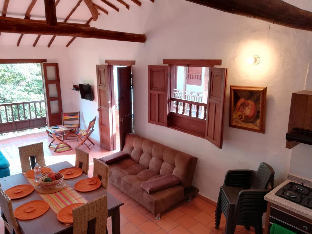 Ferienwohnung Casona El Retiro Barichara Exterior foto