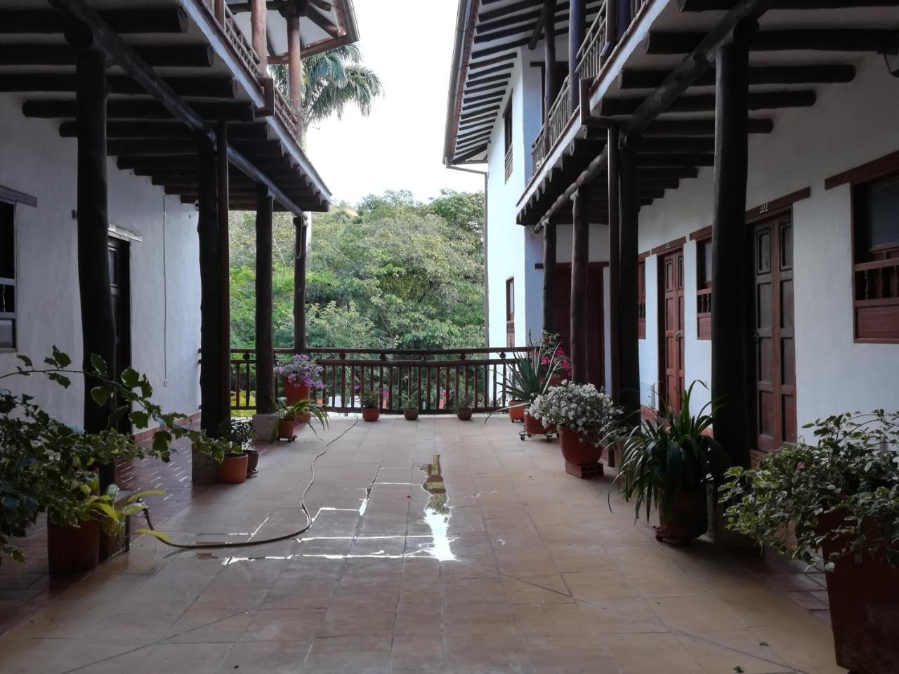 Ferienwohnung Casona El Retiro Barichara Exterior foto