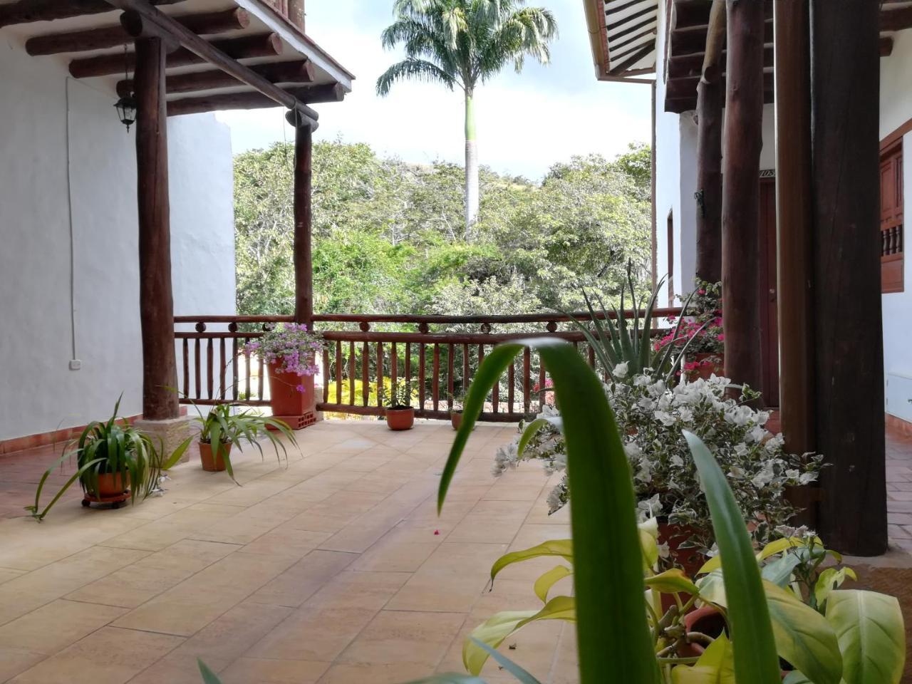 Ferienwohnung Casona El Retiro Barichara Exterior foto