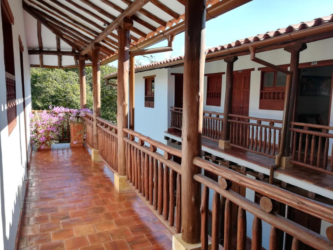 Ferienwohnung Casona El Retiro Barichara Exterior foto