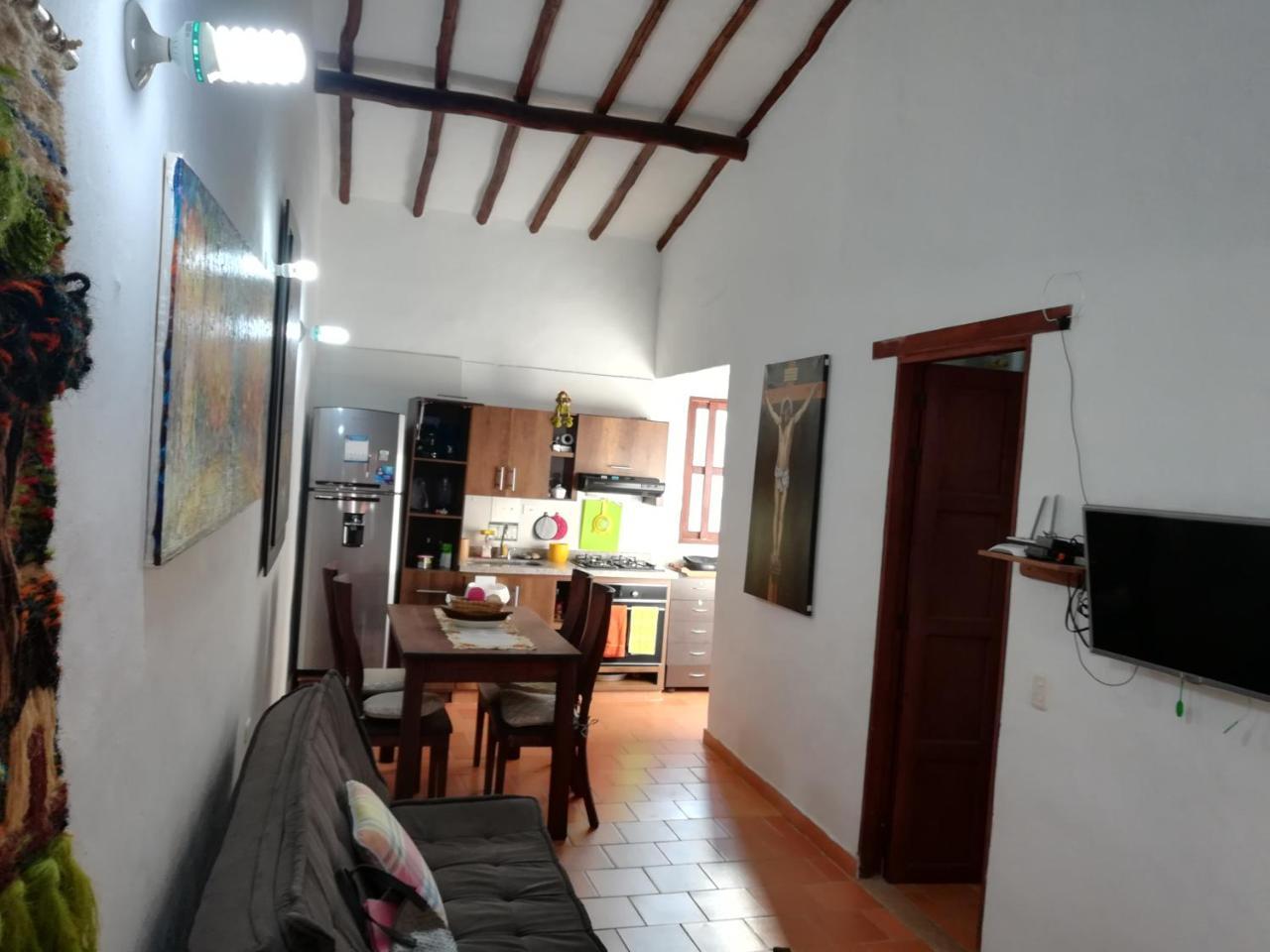 Ferienwohnung Casona El Retiro Barichara Exterior foto