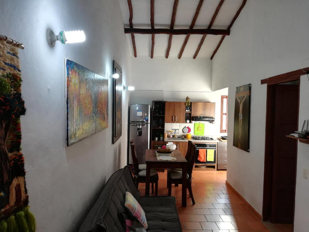 Ferienwohnung Casona El Retiro Barichara Exterior foto